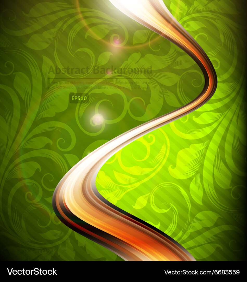 Abstract spring background vector image