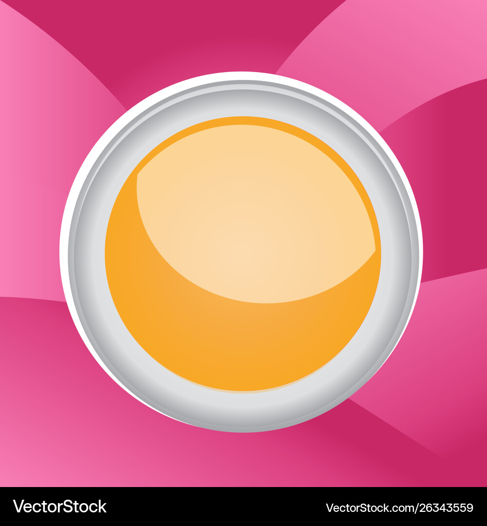 Colored circle shape in a round white frame Colored circle shape in a round white frame vector image