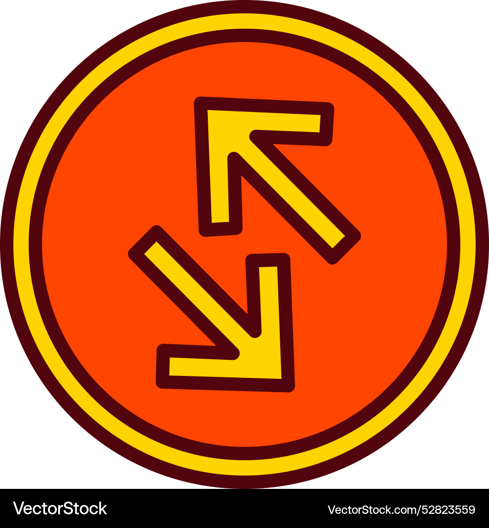 Exchang arrow icon design Vector Image
