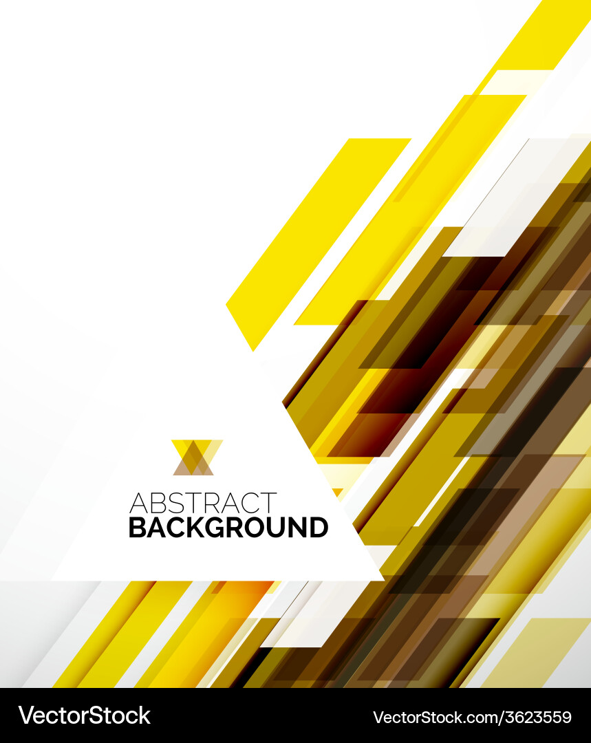 Geometric Block Background vector image