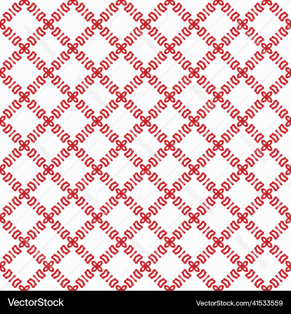 Red and white color seamless pattern texture Vector Image