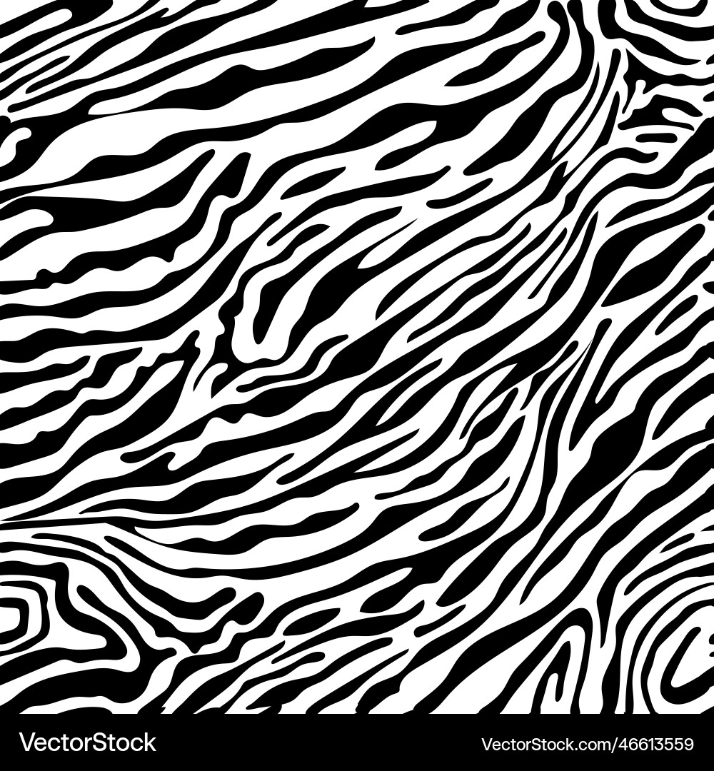 Seamless zebra pattern Seamless zebra pattern vector image
