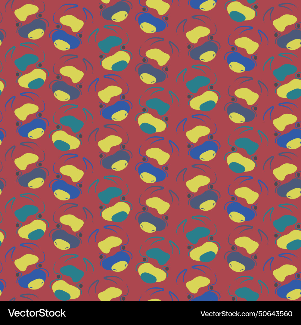 Blob simple with cow pattern Blob simple with cow pattern Vector Image