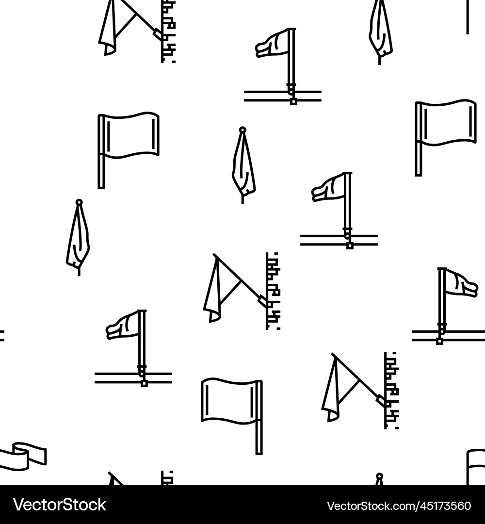 Flag start web pennant map seamless pattern vector image
