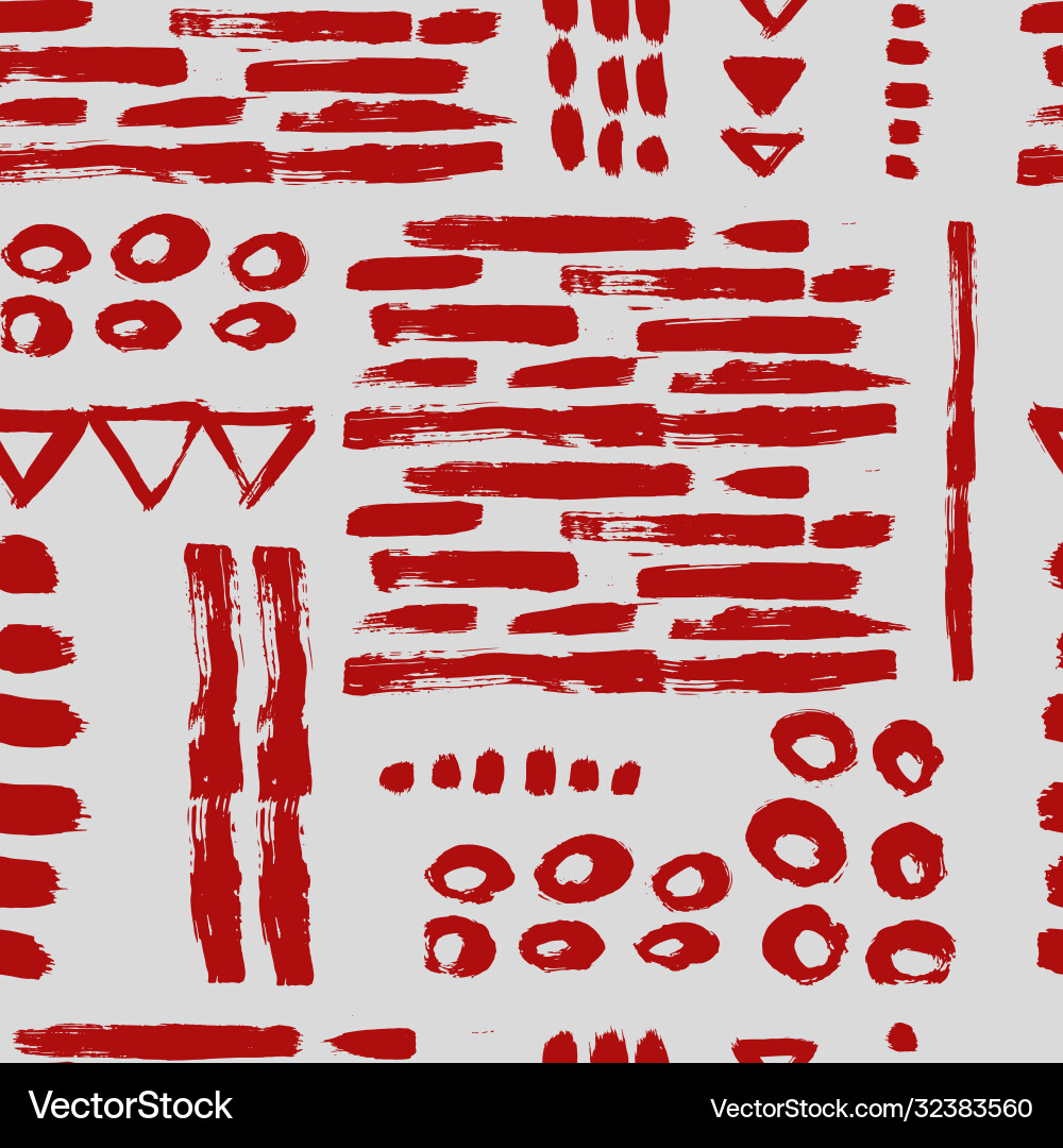 Seamless pattern with brush strokes Seamless pattern with brush strokes vector image