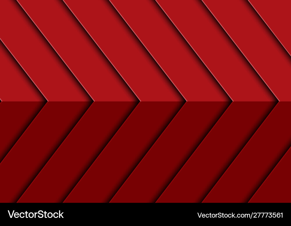 Abstract red arrow 3d pattern design modern Abstract red arrow 3d pattern design modern vector image