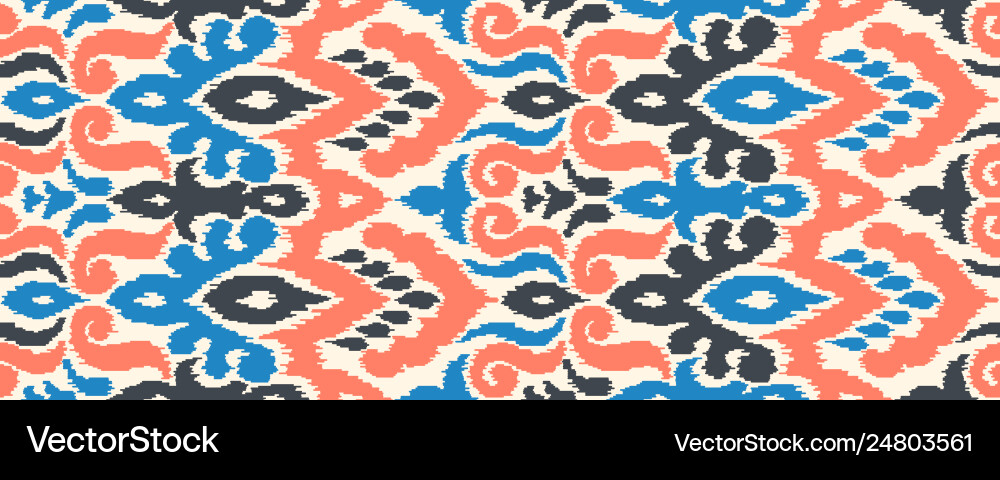 Abstract seamless pattern in ethnic style Abstract seamless pattern in ethnic style vector image