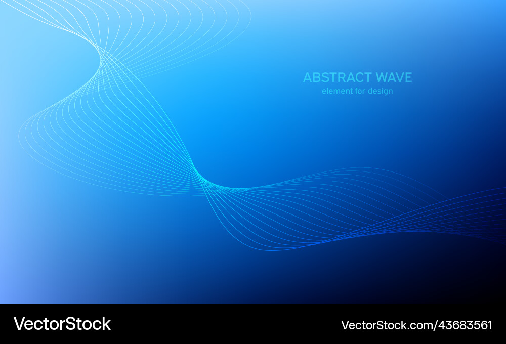 Abstract wave element for design digital Abstract wave element for design digital vector image