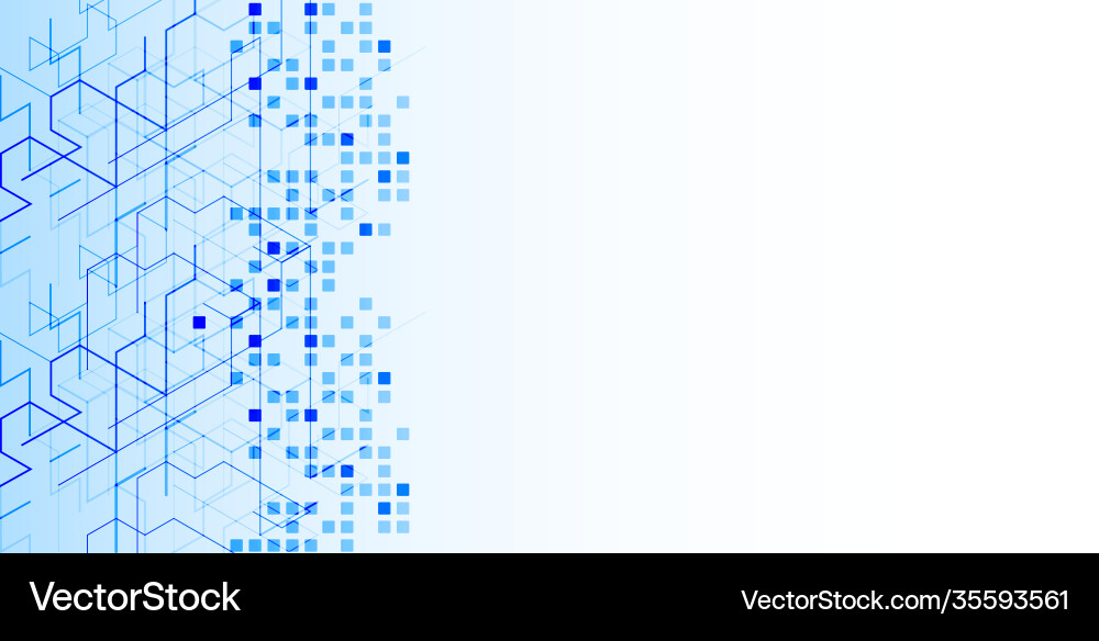 Digital technology and engineering background Digital technology and engineering background vector image