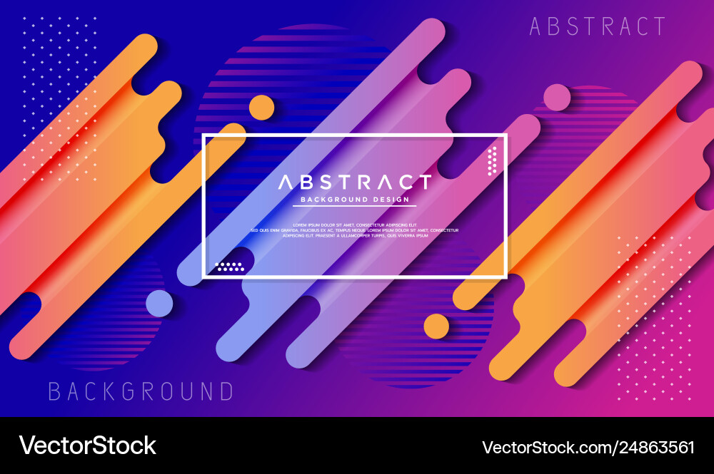 Dynamic background with fluid liquid shape Dynamic background with fluid liquid shape vector image