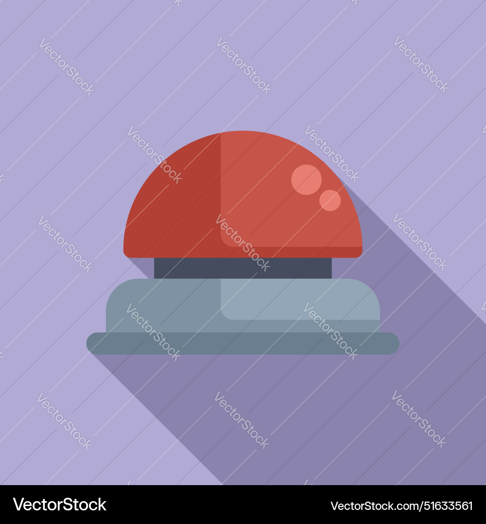 Red button waiting to be pushed for action Red button waiting to be pushed for action vector image