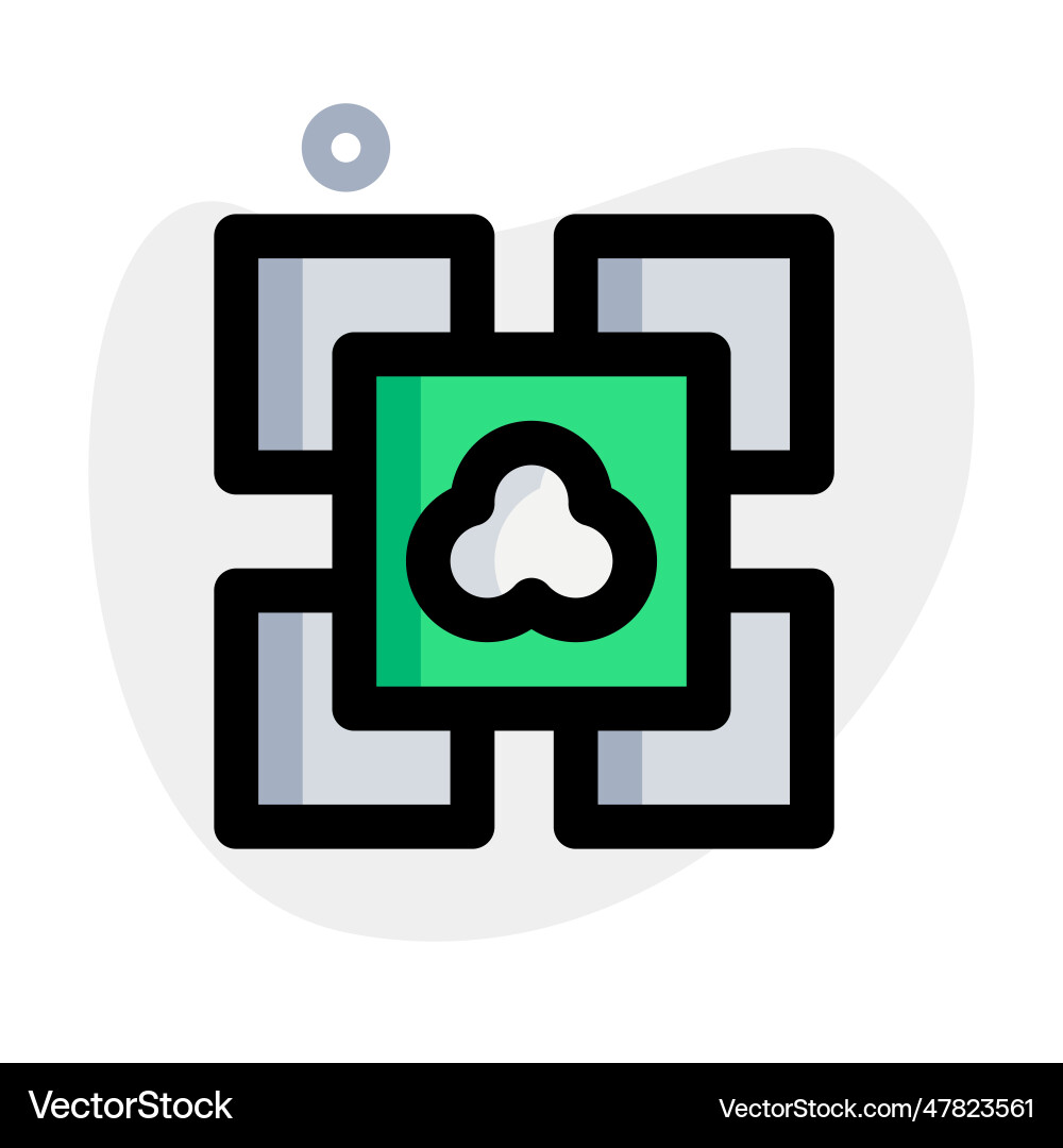 Software that performs functionalities application vector image