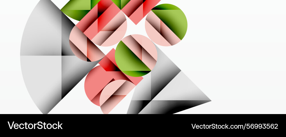 Abstract geometric shapes overlap creating Abstract geometric shapes overlap creating vector image