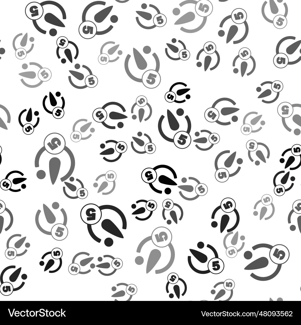 Black camera timer icon isolated seamless pattern Black camera timer icon isolated seamless pattern vector image