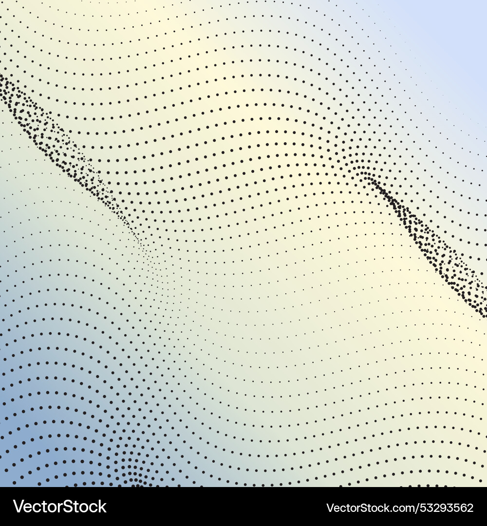 Circular halftone dots set background design Circular halftone dots set background design vector image