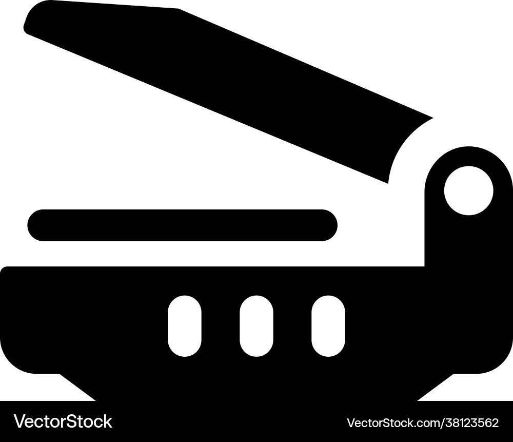 Document scan icon eps file vector image