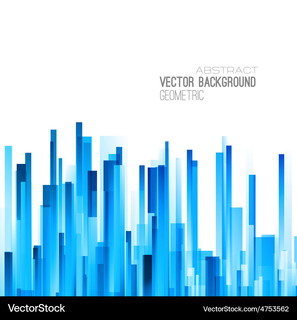Geometric Color Blocks Background vector image