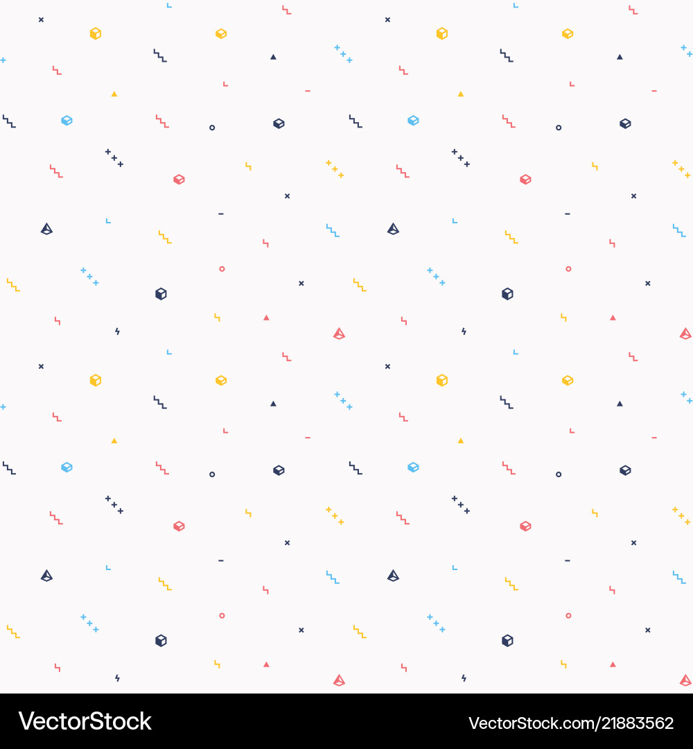 Geometric seamless pattern abstract Geometric seamless pattern abstract vector image