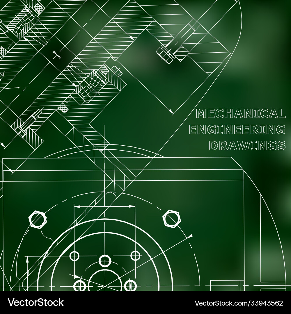 Mechanics technical design engineering style Vector Image