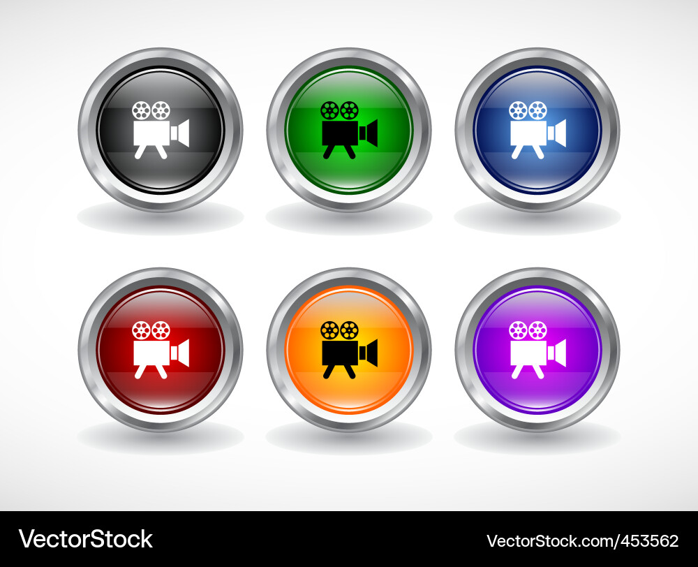 Web design icons Vector Image