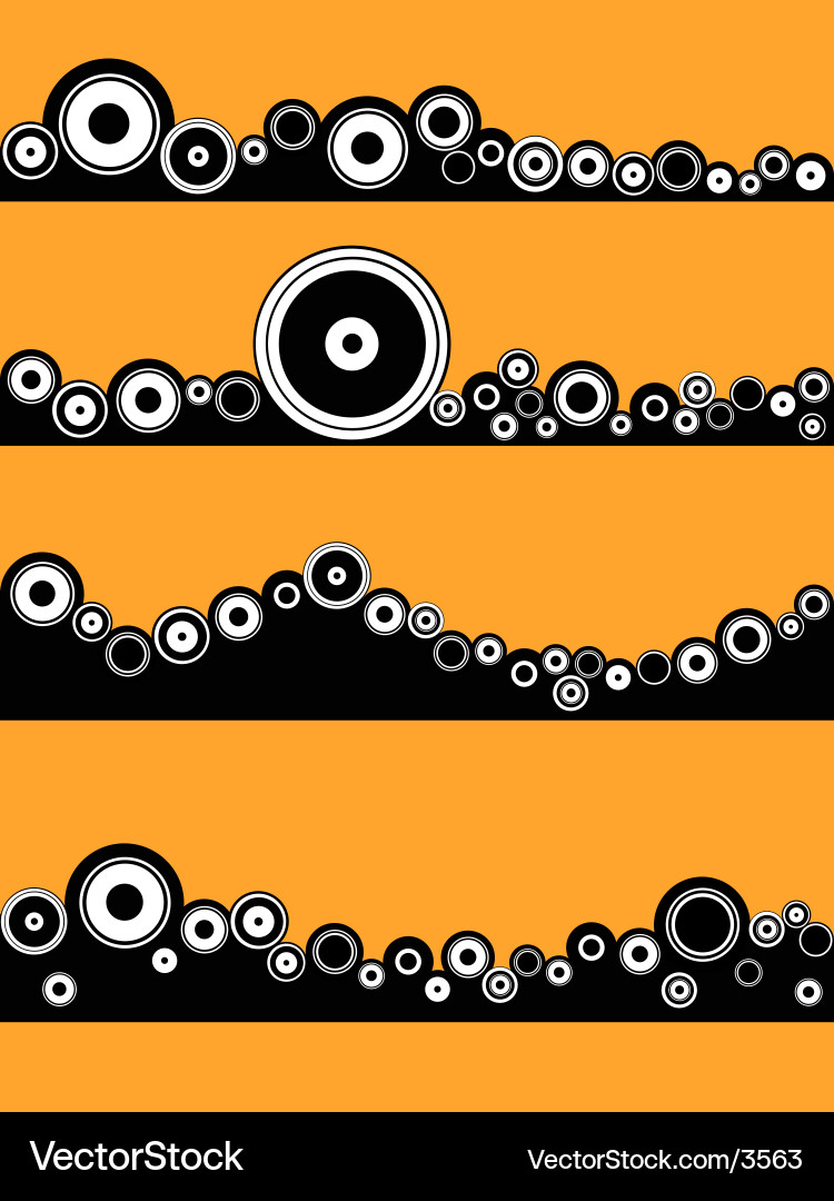 Abstract Circle Pattern vector image