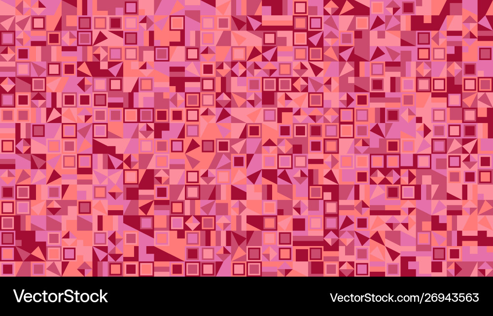 Geometrical mosaic pattern background - abstract vector image