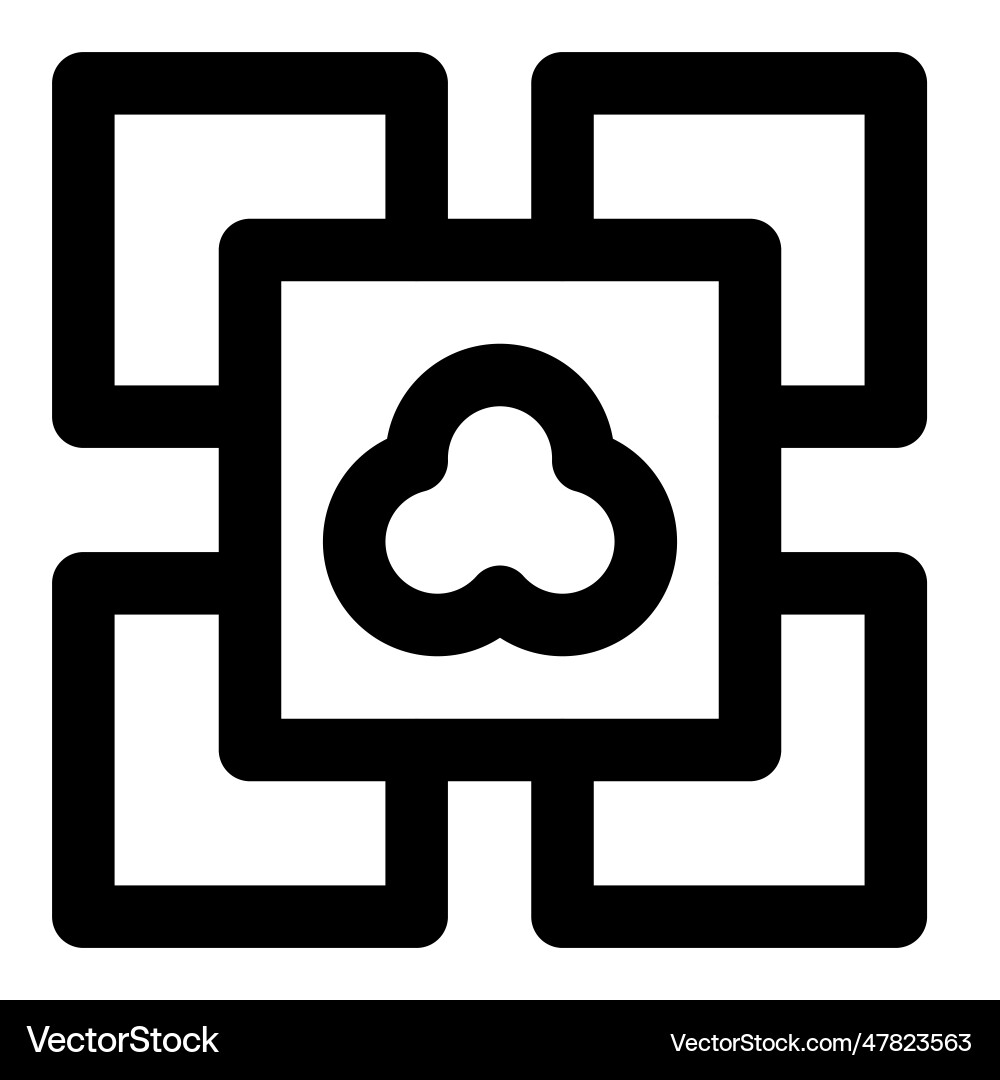 Software that performs functionalities application vector image