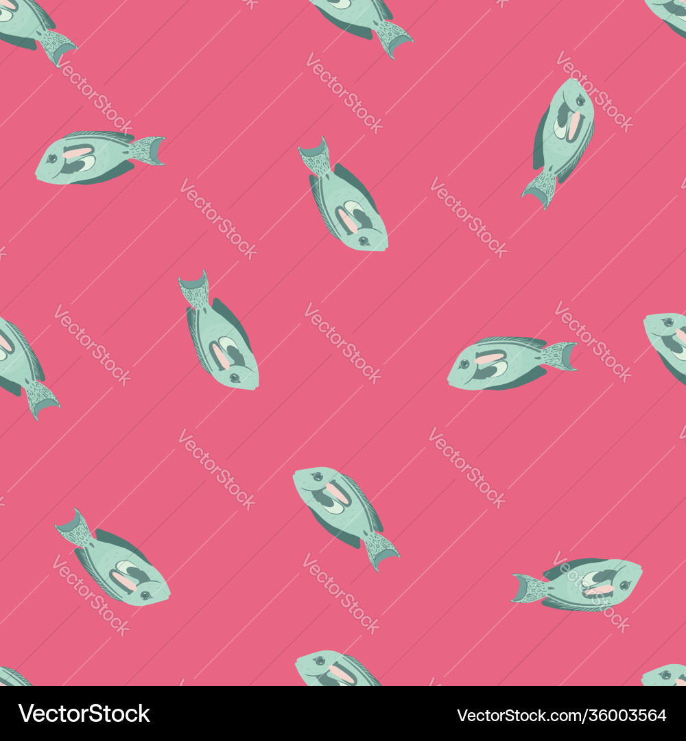 Cartoon seamless random pattern with simple Cartoon seamless random pattern with simple vector image