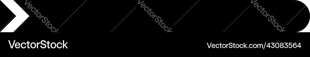 Geometric button banner rectangle shape Geometric button banner rectangle shape vector image