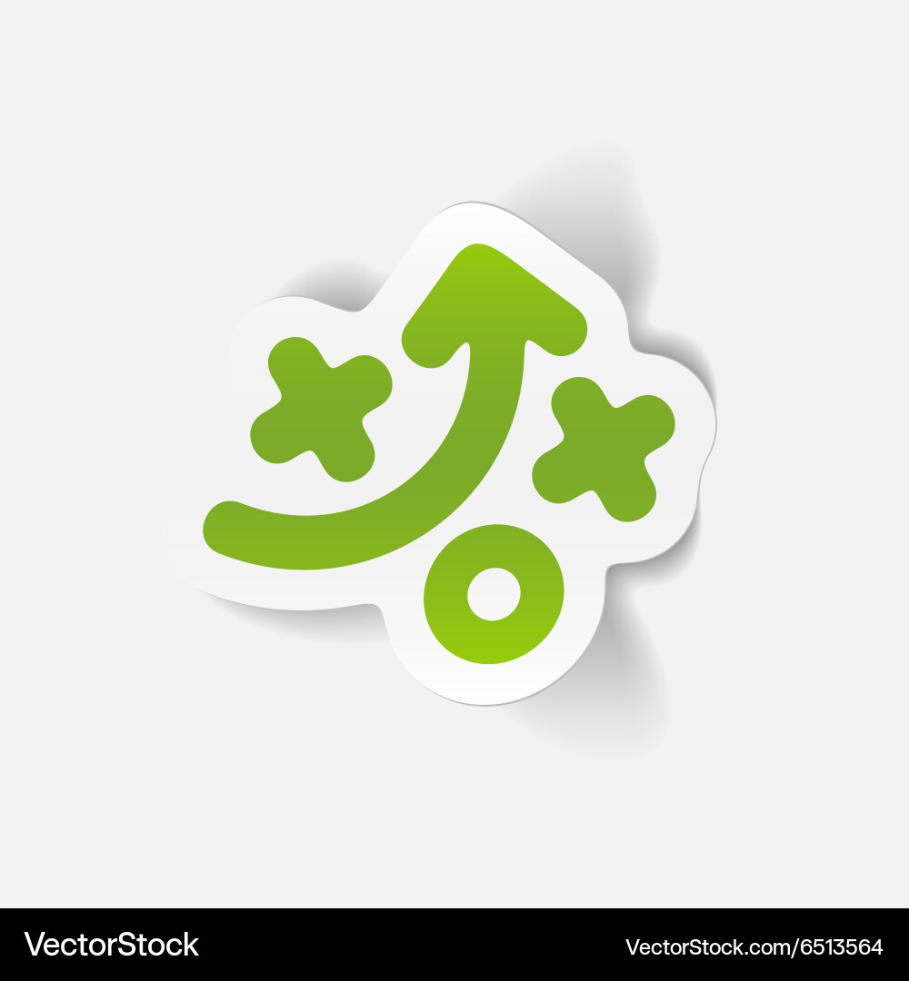 Realistic design element tactics Vector Image