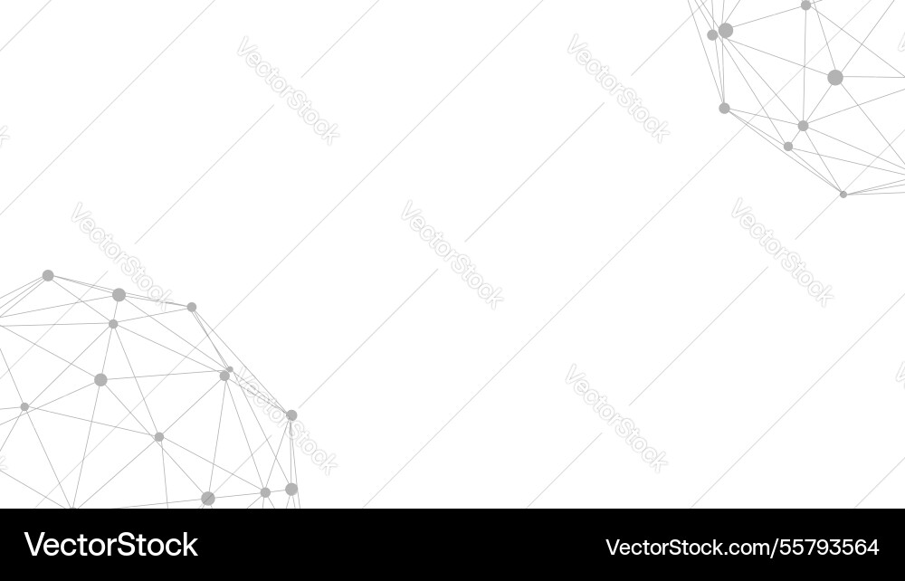 Technology abstract background dots connected Technology abstract background dots connected Vector Image