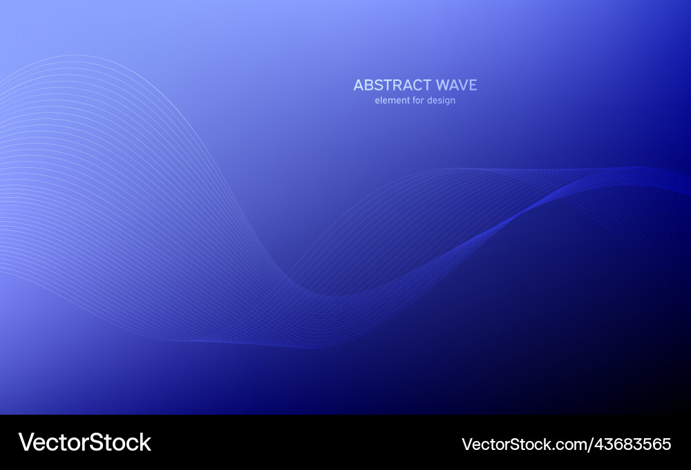 Abstract wave element for design digital Abstract wave element for design digital vector image
