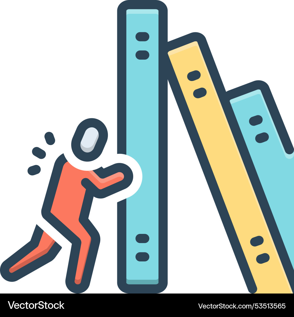 Difficulty Vector Image