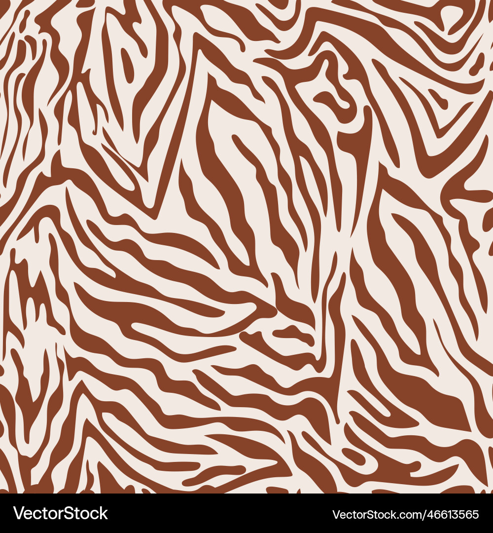 Seamless zebra pattern Seamless zebra pattern vector image