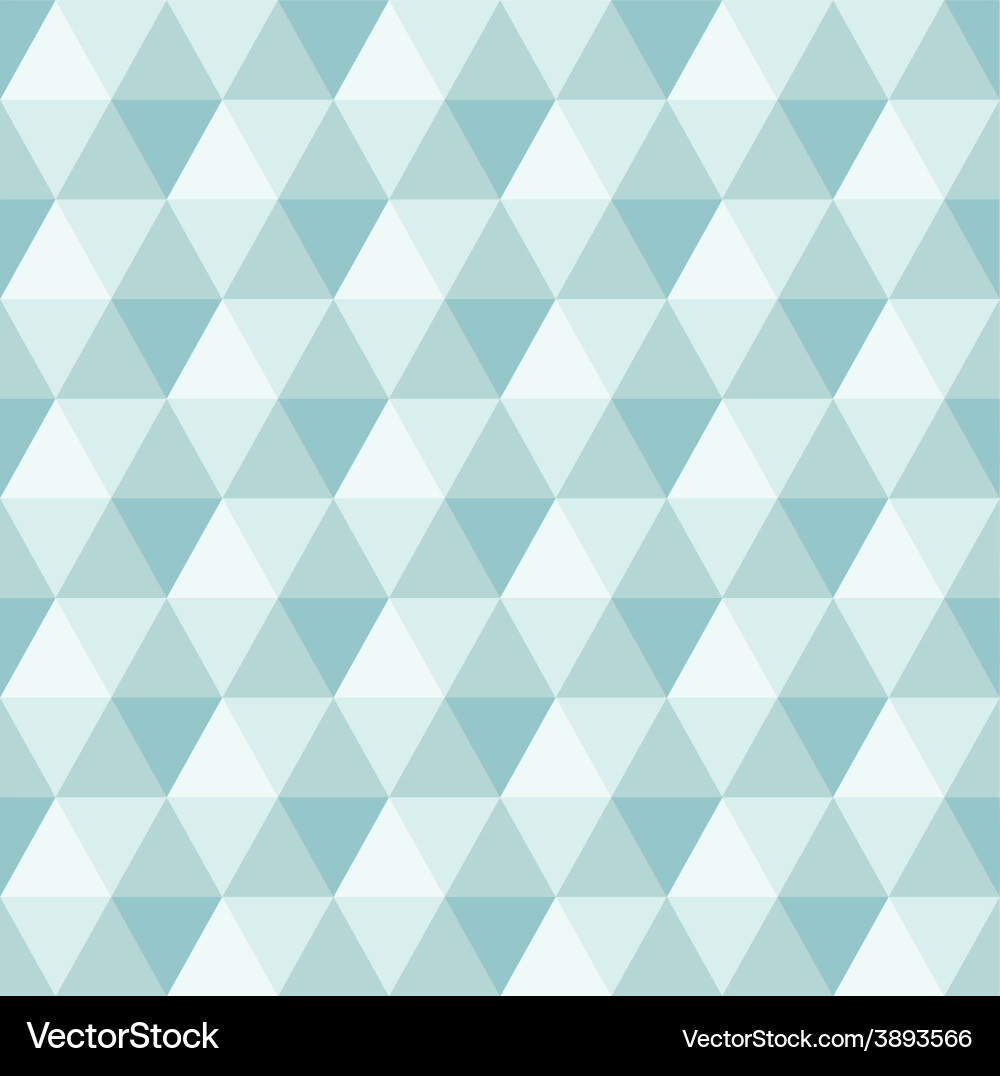 Abstract geometric triangle seamless pattern vector image