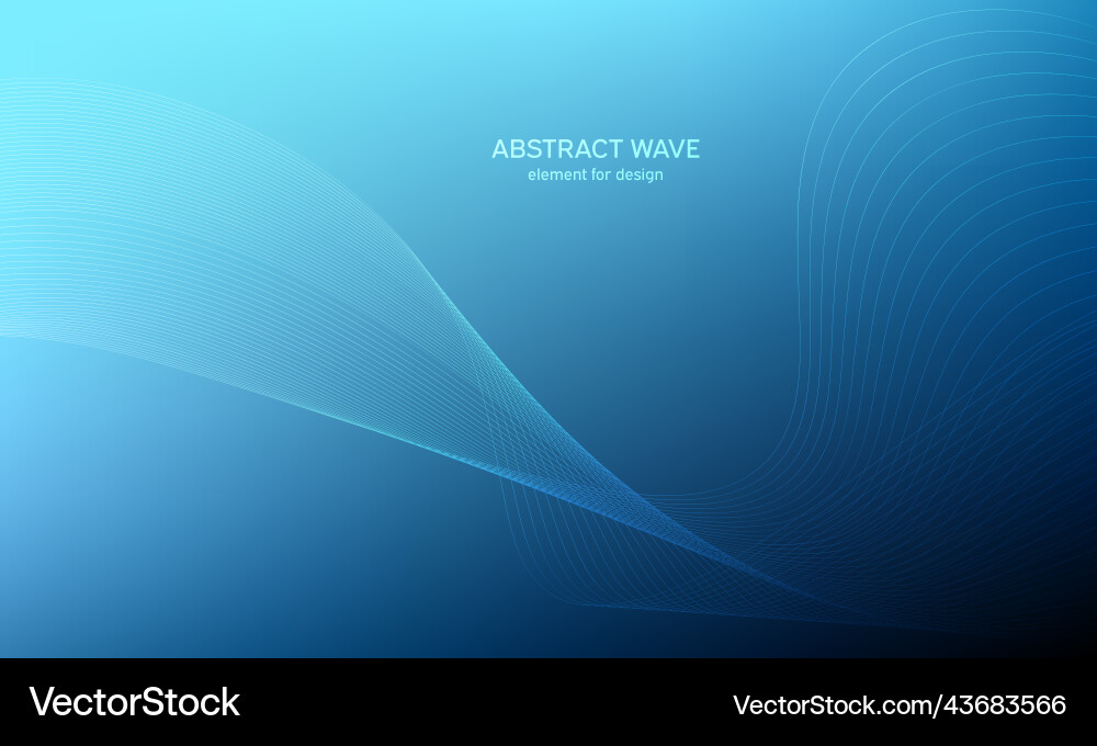 Abstract wave element for design digital Abstract wave element for design digital vector image