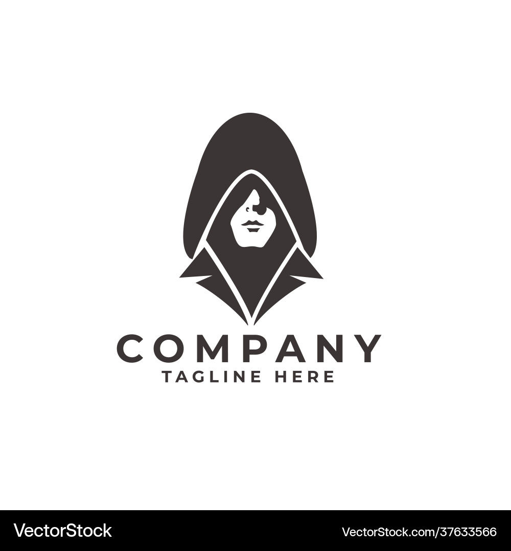 Cyber hacker logos Cyber hacker logos vector image