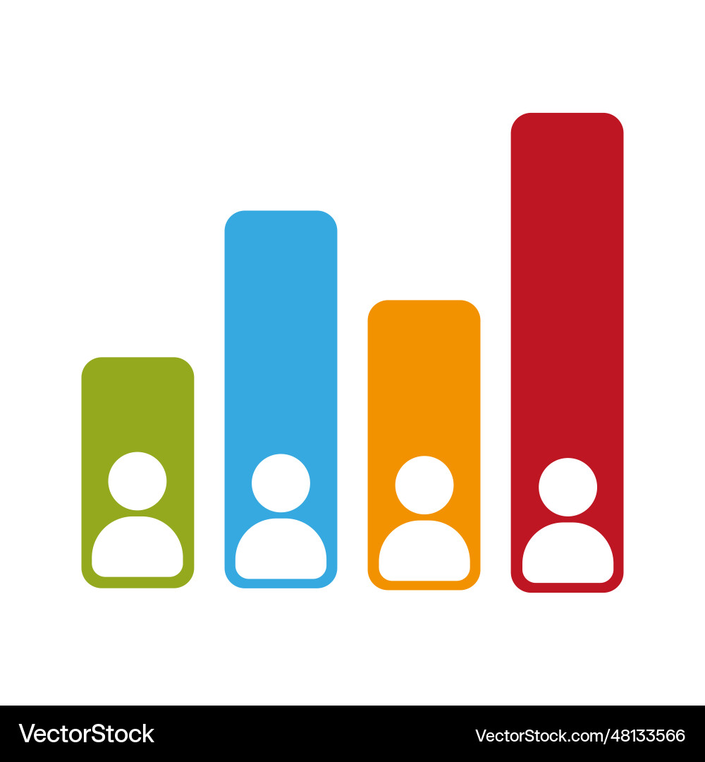 Exit polling icon eps 10 Vector Image