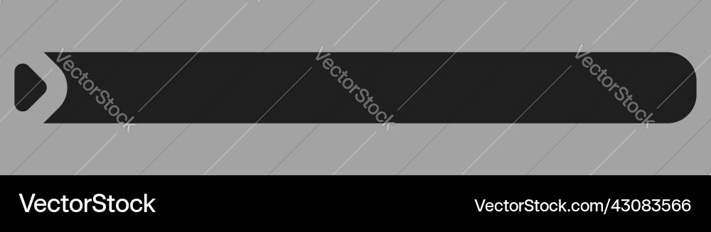 Geometric button banner rectangle shape Geometric button banner rectangle shape vector image