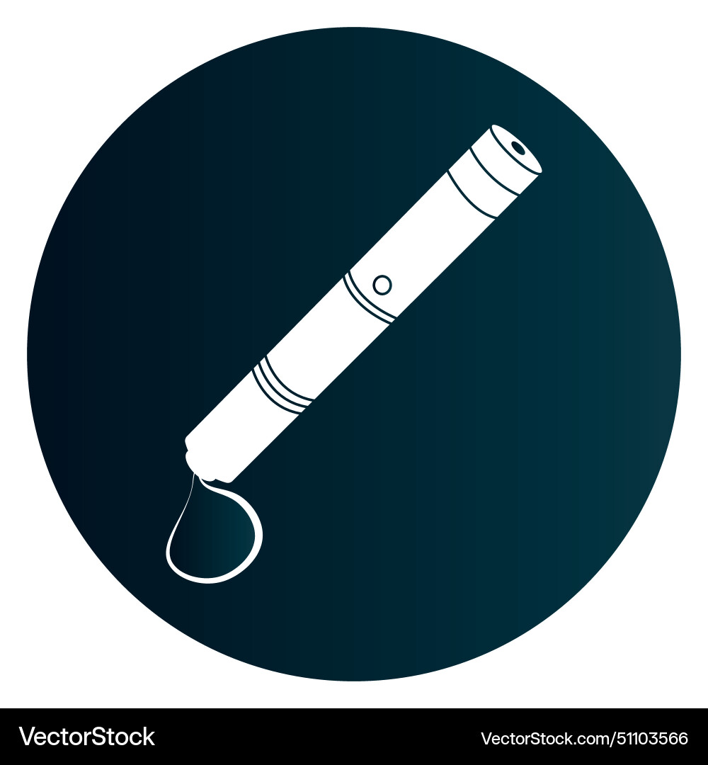 Laser pointer icon Laser pointer icon vector image