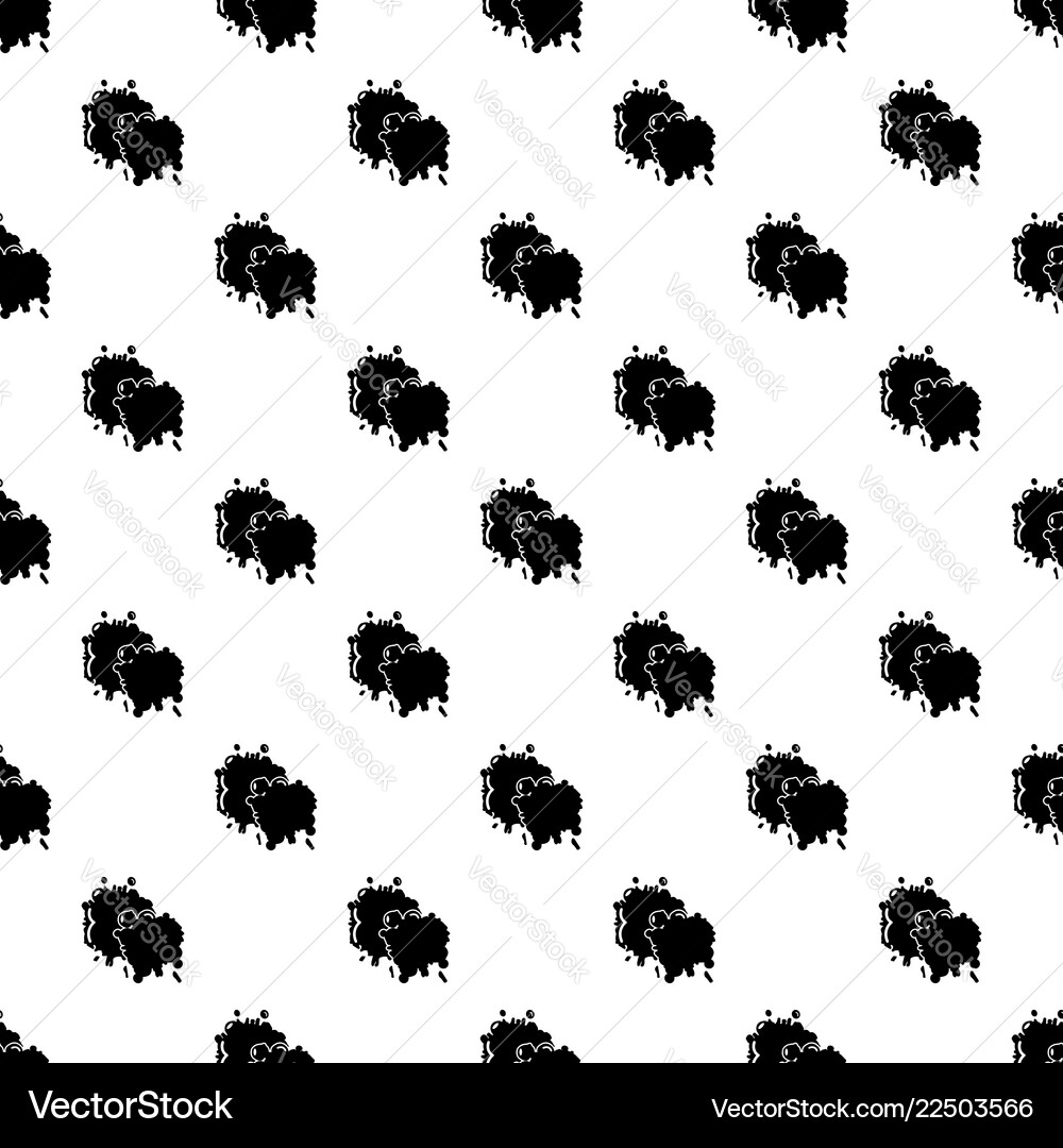 Paintball splash blob pattern seamless Paintball splash blob pattern seamless vector image