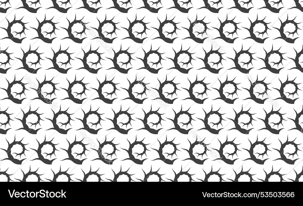 Seamless geometric pattern design abstract tech vector image