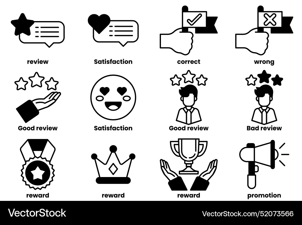 Set of icons in line style the concept about Set of icons in line style the concept about vector image