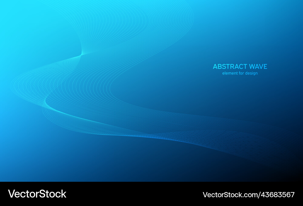 Abstract wave element for design digital Abstract wave element for design digital vector image