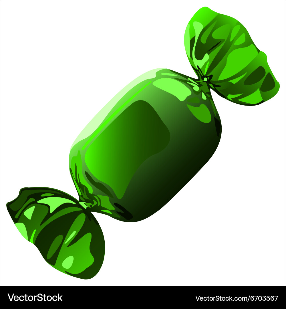 Candy in a wrapper Vector Image