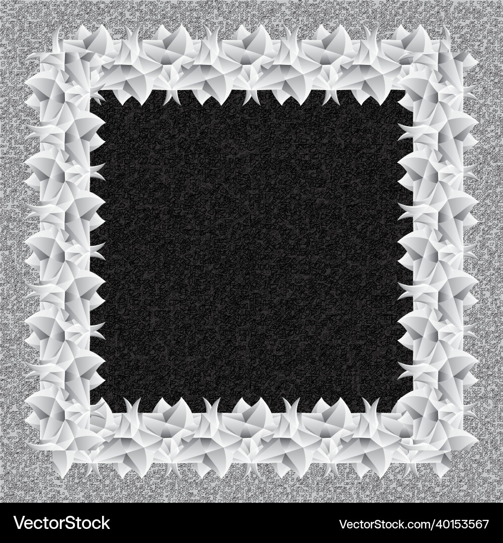 Decorative frame design element with imitation Decorative frame design element with imitation vector image
