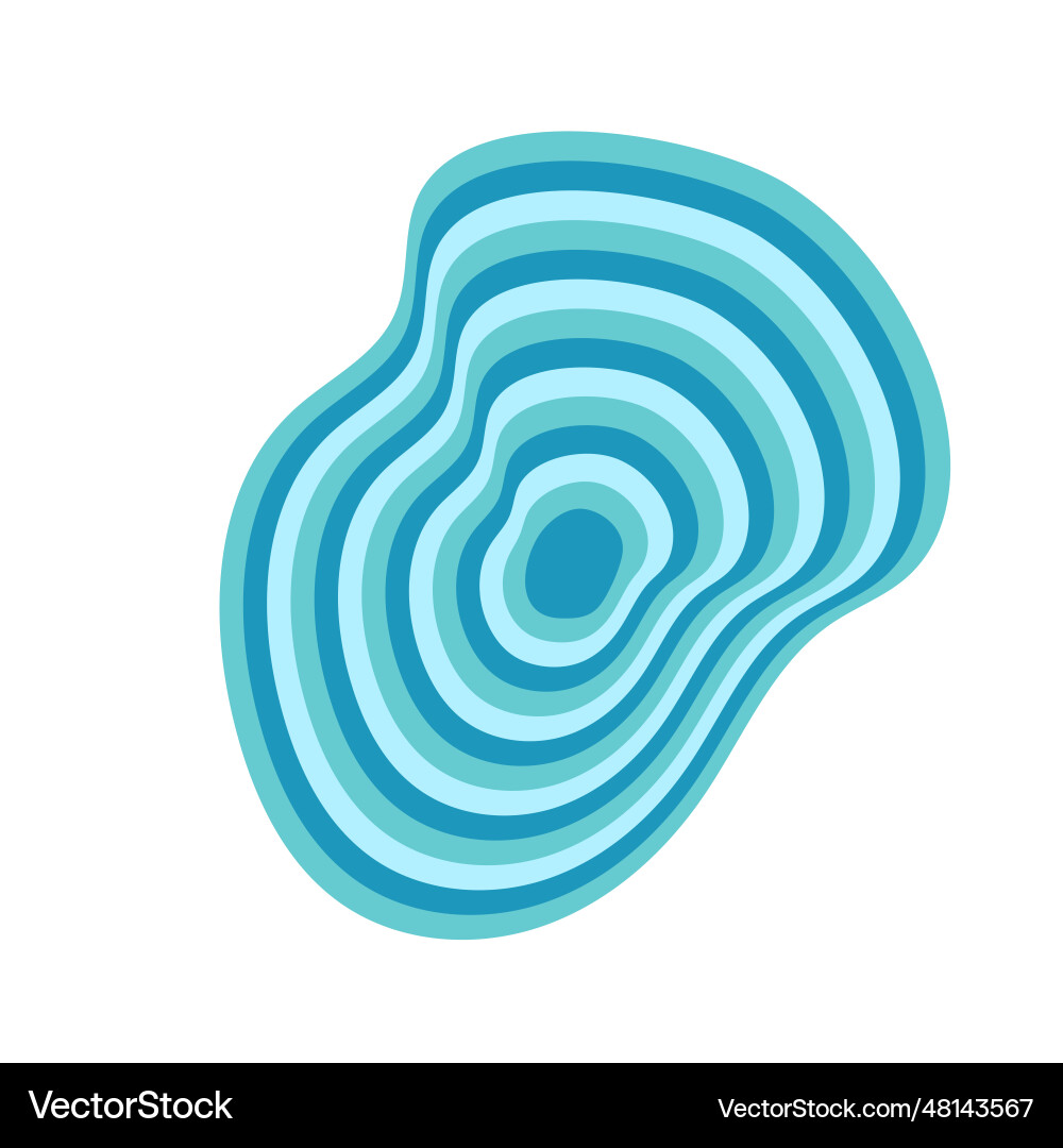 Groovy frame shape background flat Groovy frame shape background flat Vector Image