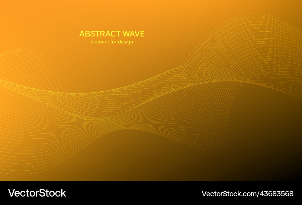 Abstract wave element for design digital Abstract wave element for design digital Vector Image