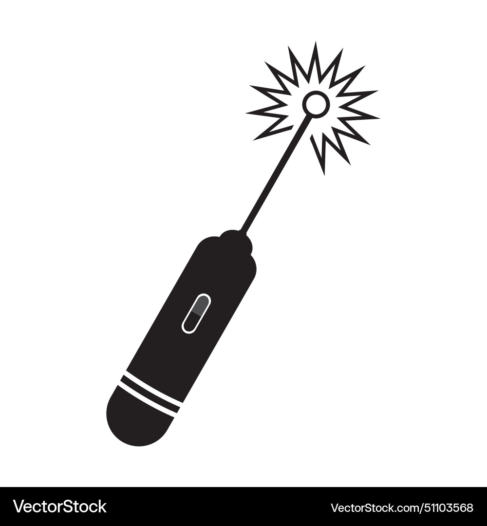 Laser pointer icon Laser pointer icon vector image