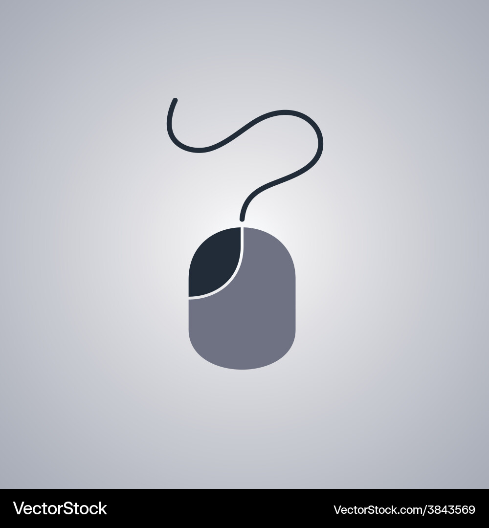 Computer mouse vector image